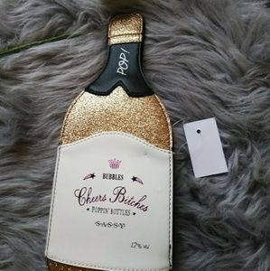 Poppin Bottles crossbody purse
